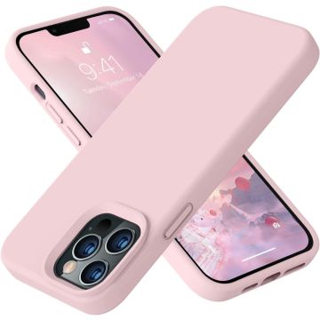TURTOS Magnetic Silicone Case, iPhone 12/12 Pro, pink