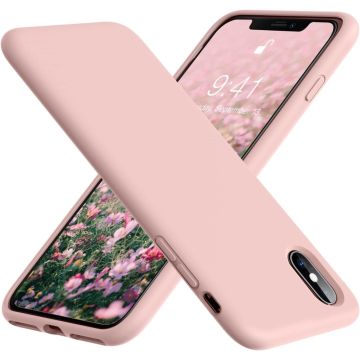 TURTOS Silicone Case, iPhone XS Max, pink