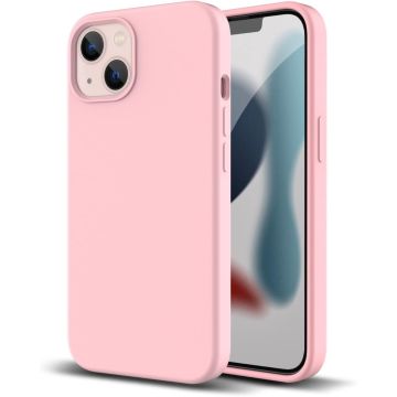 TURTOS Magnetic Silicone Case, iPhone 13 Mini, pink