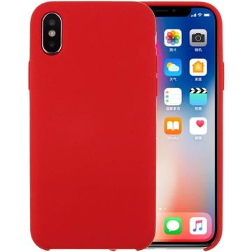 TURTOS Silicone Case, iPhone X/XS, red