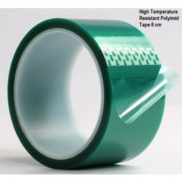 High Temperature Resistant Polyimid Tape 8 cm