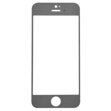 iPhone 5/5C/5S Front glass, black