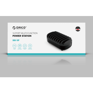 ORICO 10 Port USB Smart Desktop Charging Station+Phone Stand