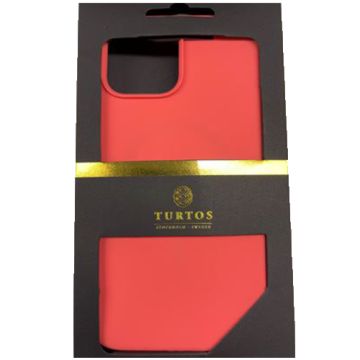 TURTOS Silicone Case, iPhone X/XS, pink