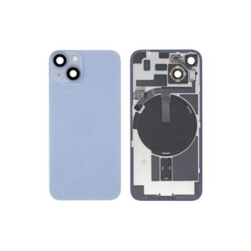 iPhone 14 back cover glass, Blue, Pulled