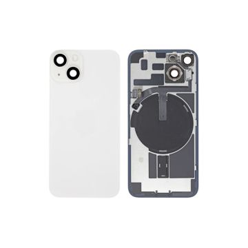 iPhone 14 back cover glass, White, Pulled