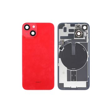 iPhone 14 back cover glass, Red, Pulled