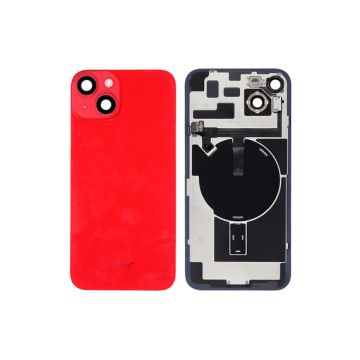 iPhone 14 Plus back cover glass, Red, Pulled