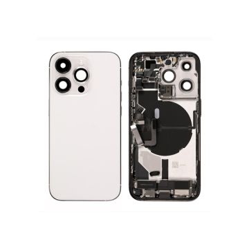 iPhone 14 Pro Max backcover+frame and parts, Silver, Pulled