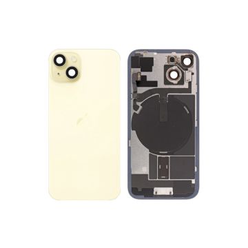 iPhone 15 back cover glass, Yellow, Pulled