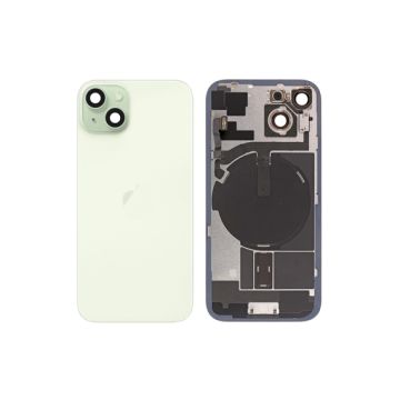 iPhone 15 back cover glass, Green, Pulled