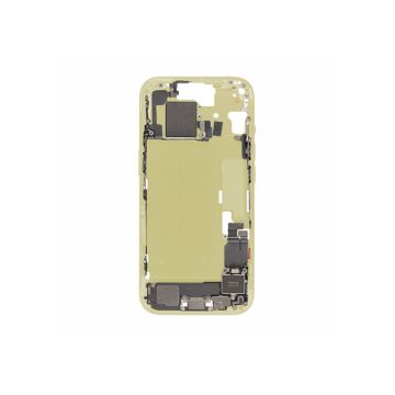 iPhone 15 frame + small parts, Yellow, Pulled