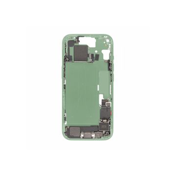 iPhone 15 frame + small parts, Green, Pulled