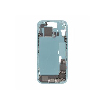 iPhone 15 frame + small parts, Blue, Pulled