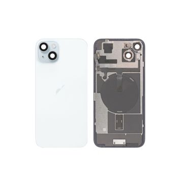 iPhone 15 Plus back cover glass, Blue, Pulled