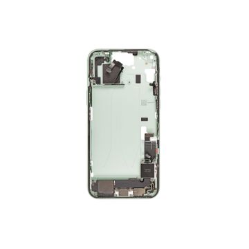 iPhone 15 Plus frame + small parts, Green, Pulled