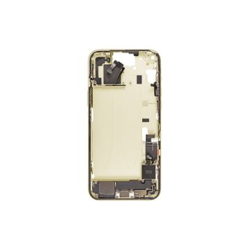 iPhone 15 Plus frame + small parts, Yellow, Pulled