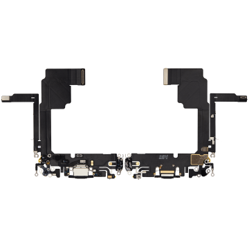 iPhone 15 Pro charging flex cable - Black titanium