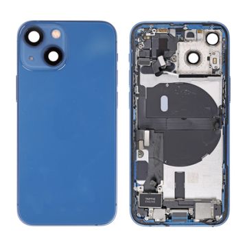 iPhone 13 mini backcover + frame and parts, Blue, Pulled