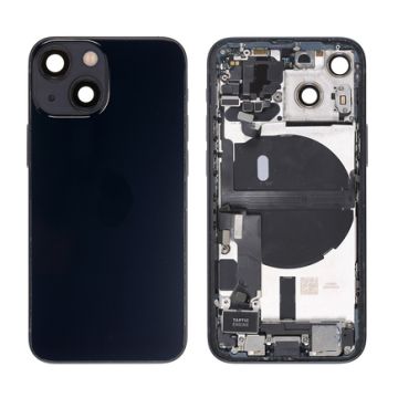 iPhone 13 mini backcover + frame and parts, Black, Pulled