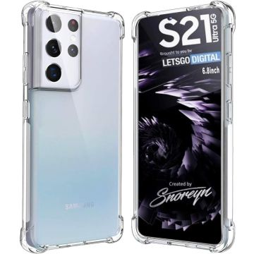 Turtos, Feather Case for Samsung S21 Ultra, Transparent