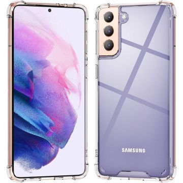 Turtos, Feather Case for Samsung S21 Plus, Transparent