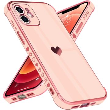 TURTOS - Protective case for iPhone 12 - Veiled Rose