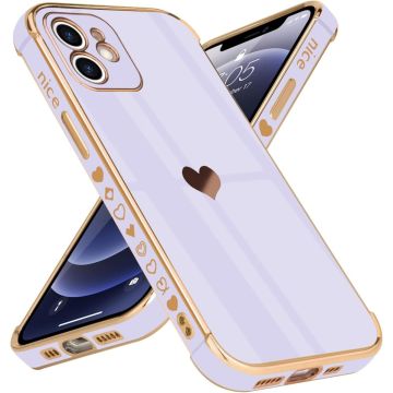 TURTOS - Protective case for iPhone 12 - Lavendel