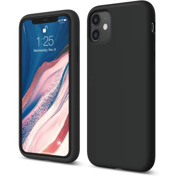 TURTOS Silicone Case, iPhone 11, black