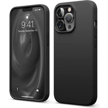 TURTOS Magnetic Silicone Case, iPhone 13 Pro Max, black