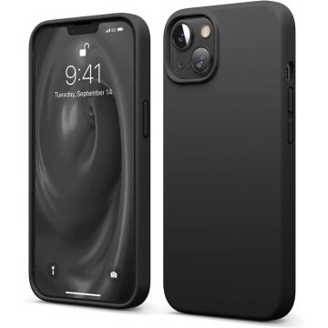 TURTOS Magnetic Silicone Case, iPhone 13, black