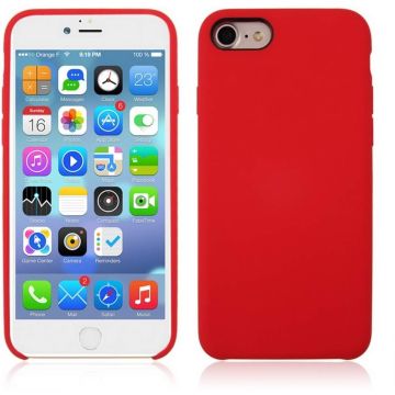 TURTOS Silicone Case, iPhone 8, red