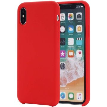 TURTOS Silicone Case, iPhone XS Max, red