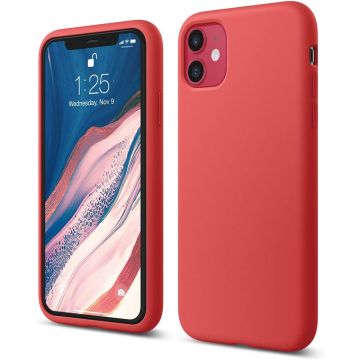 TURTOS Silicone Case, iPhone 11, red