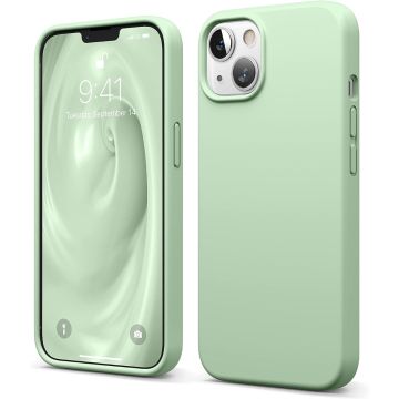 TURTOS Magnetic Silicone Case, iPhone 13, green