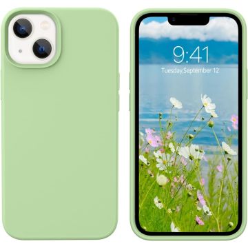 TURTOS Magnetic Silicone Case, iPhone 13 Mini, green