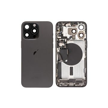 iPhone 15 Pro Max backcover+frame and parts, Black, Pulled