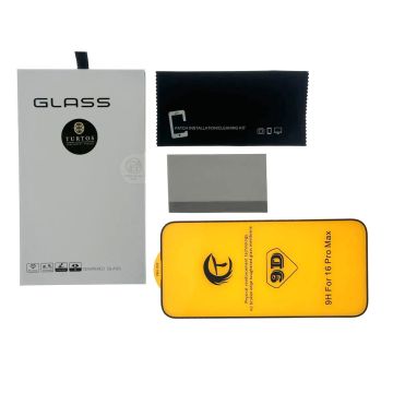 Full cover tempered glass for iPhone 16 Pro max