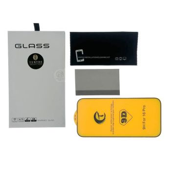 Full cover tempered glass for iPhone 16 Pro