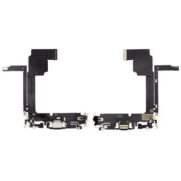 iPhone 15 Pro Max  charging flex cable - Black