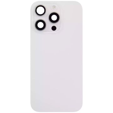 iPhone 16 Pro back cover glass, White Titanium, Pulled