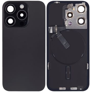 iPhone 15 Pro back cover glass, Black Titanium, Pulled