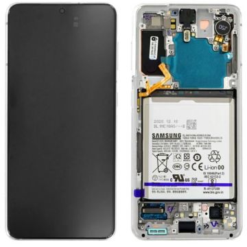 Samsung Galaxy S21 5G - Display original - Phantom White (Ingen Kamera)