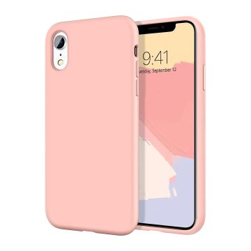 TURTOS Silicone Case, iPhone XR, pink