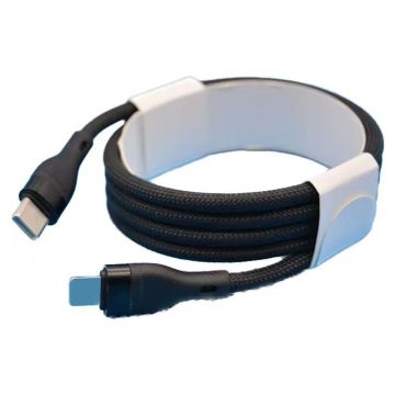 TURTOS USB-C to Lightning, 1 m, black