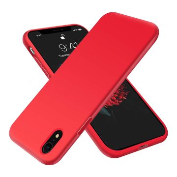 TURTOS Silicone Case, iPhone XR, red