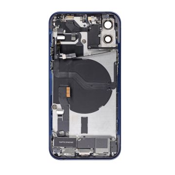 iPhone 12 backcover+frame and parts, Blue, Pulled