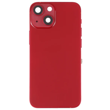 iPhone 13 mini backcover + frame and parts, Red, Pulled