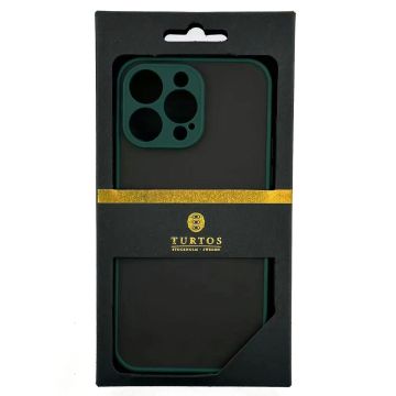 Shockproof Armor Matte Case, iPhone 14 Pro Max, Dark Green