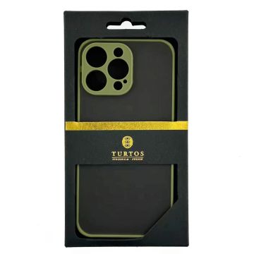 Shockproof Armor Matte Case, iPhone 14 Pro Max, Army Green